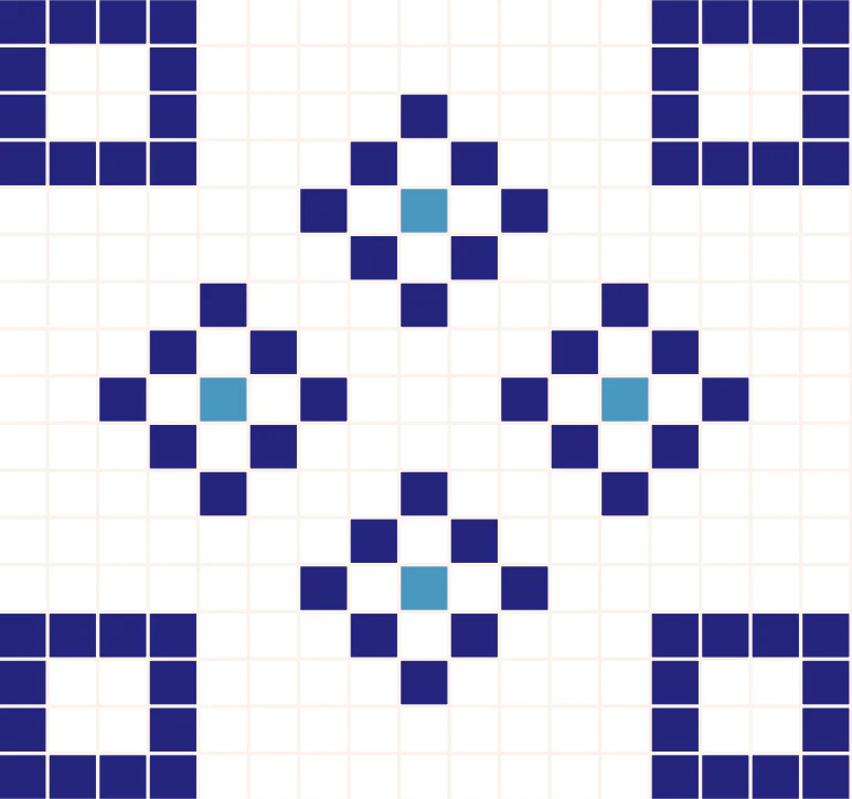 Box dessous de plat en mosaïque – Image 9