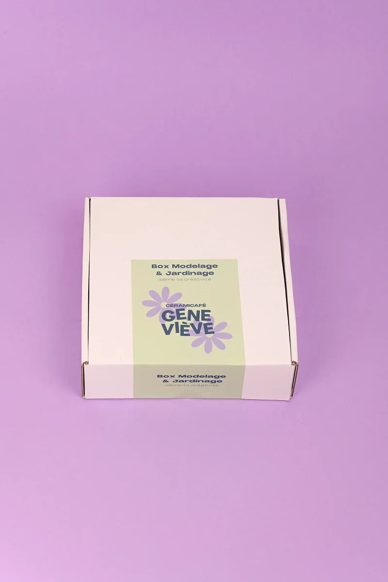 Box modelage & jardinage - Réalisez votre pot de fleurs et semez vos plantes aromatiques ! – Image 4