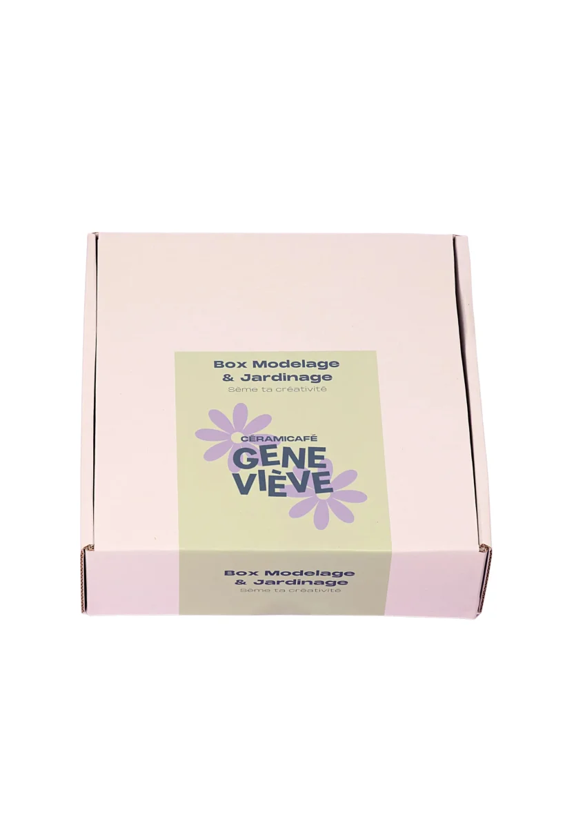 Box modelage & jardinage - Réalisez votre pot de fleurs et semez vos plantes aromatiques ! – Image 6